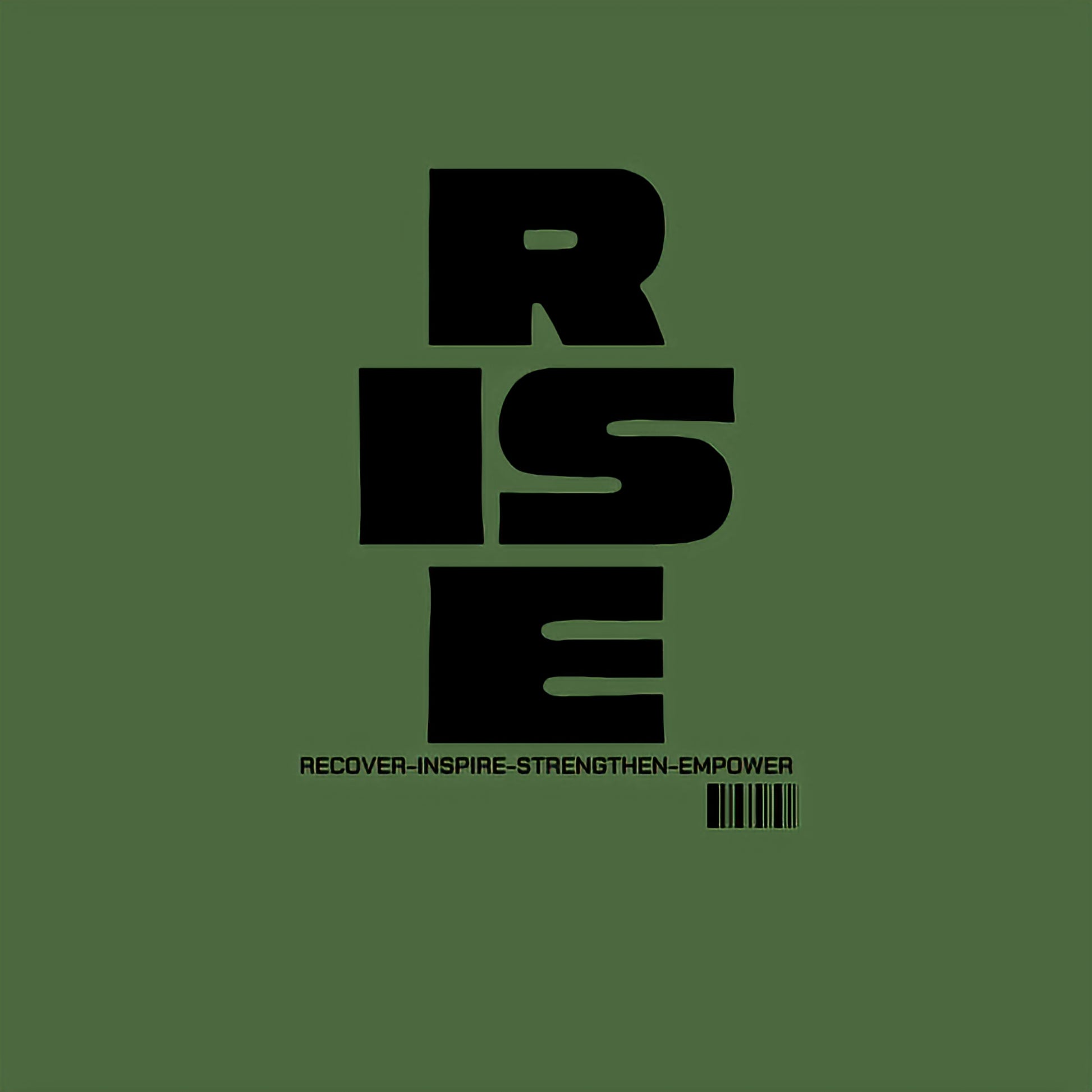 RISE Classic Collection T- Shirt  (Army Green) image 2