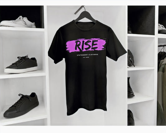 RISE Signature Collection T-Shirt (Unisex Purple) image 0