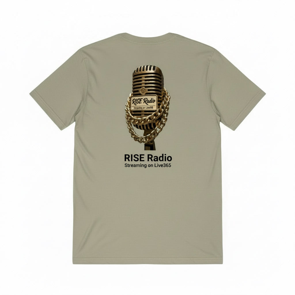 Rise Radio Golden Mic Tee - Original Edition