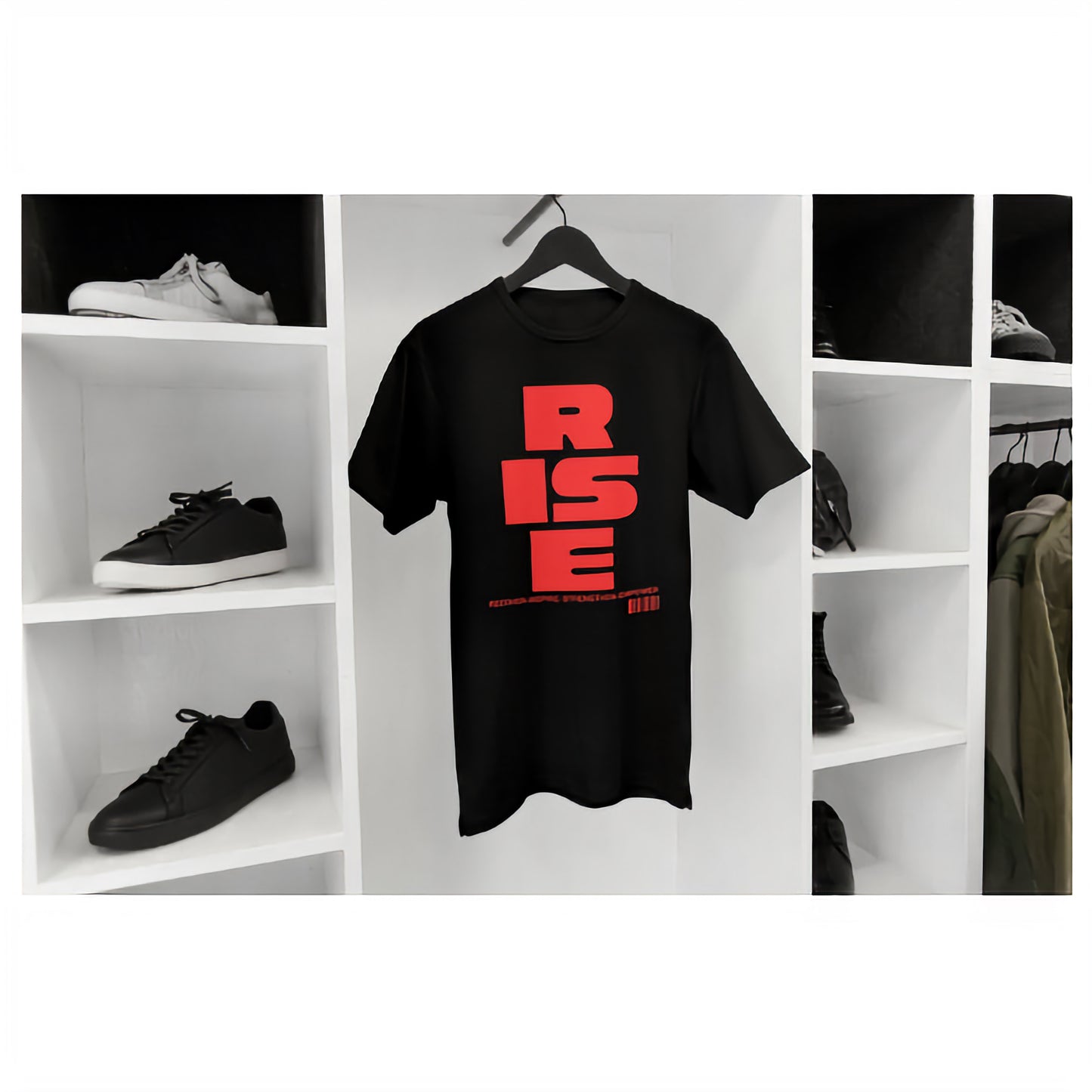 RISE Classic Collection  T-Shirt (Red) image 0