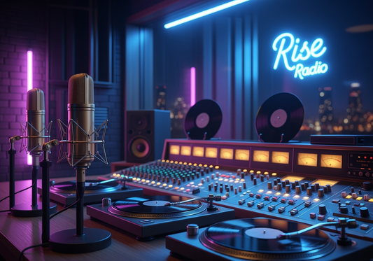 Rise Radio Studio Neon Tee