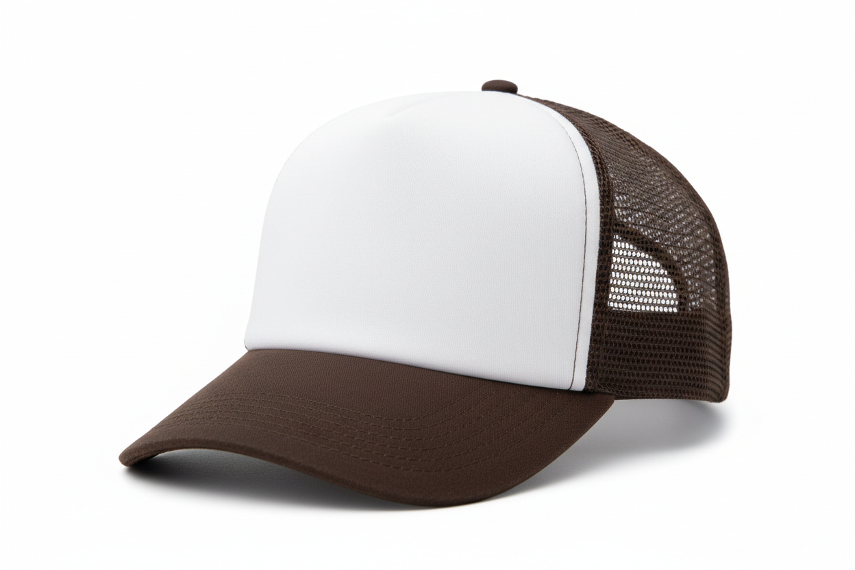 can you make the white part come down more over the front but not the brim 