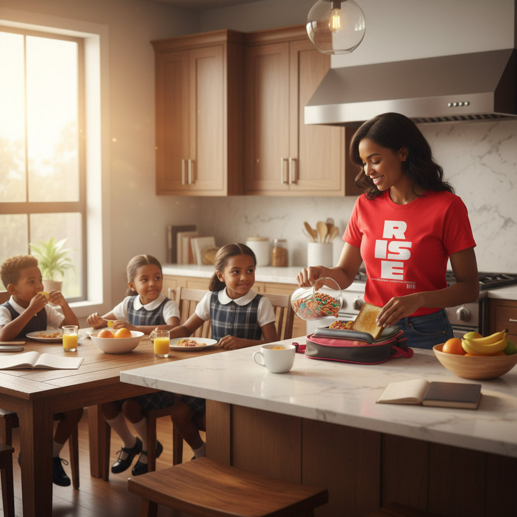 RISE Classic Collection  T-Shirt (Red) image 3