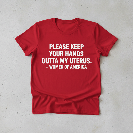 My Uterus signed Women of America